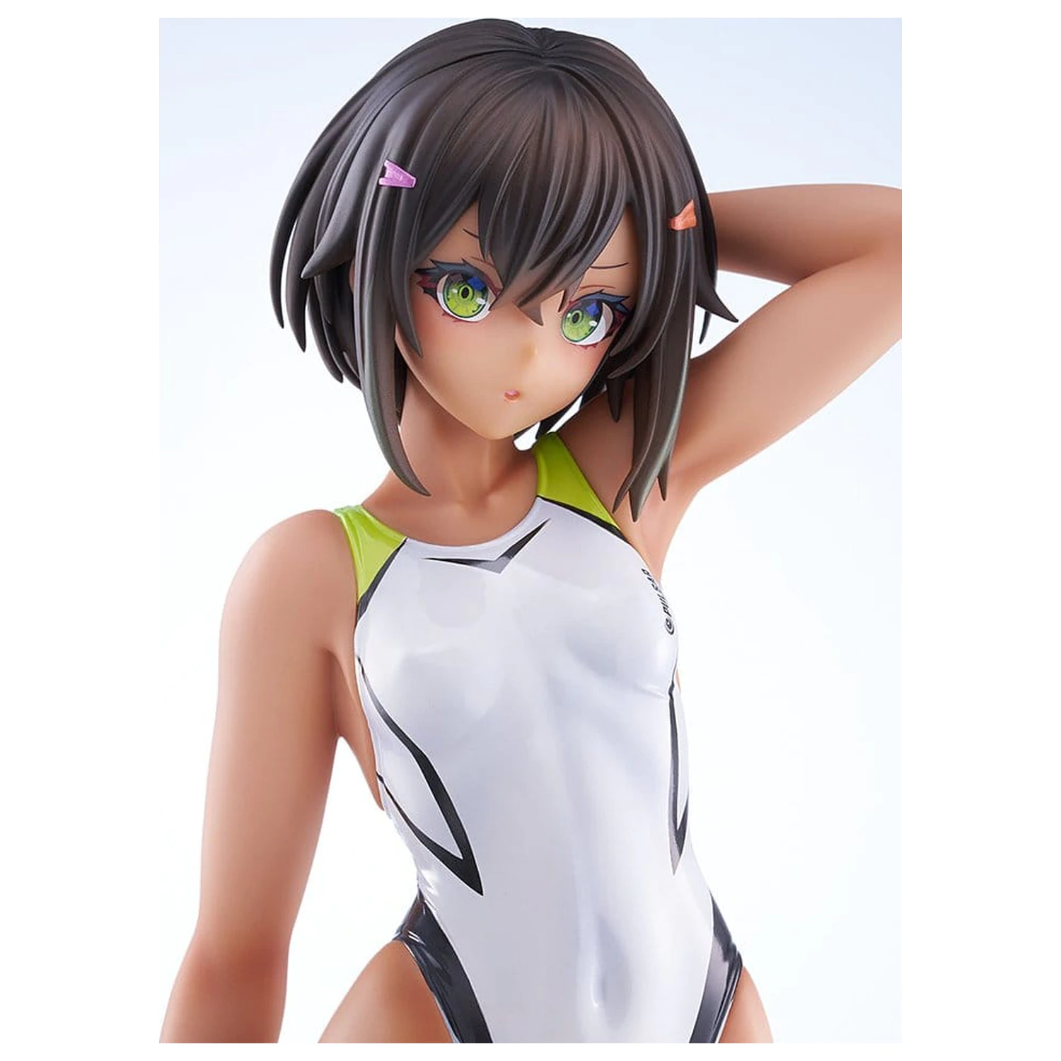 Arms Note PVC Figura 1/7 Buchou-chan of the Swimming Club White Swimsuit Ver. 22 cm poza produsului