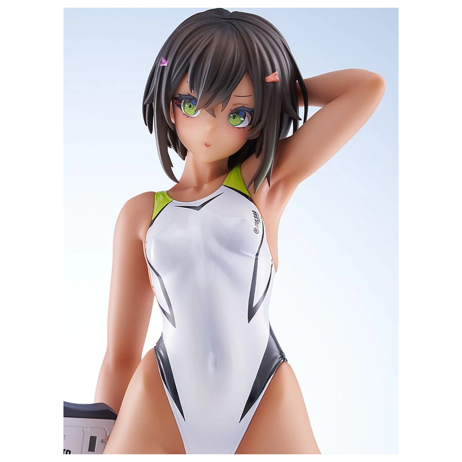 Arms Note PVC Figura 1/7 Buchou-chan of the Swimming Club White Swimsuit Ver. 22 cm poza produsului