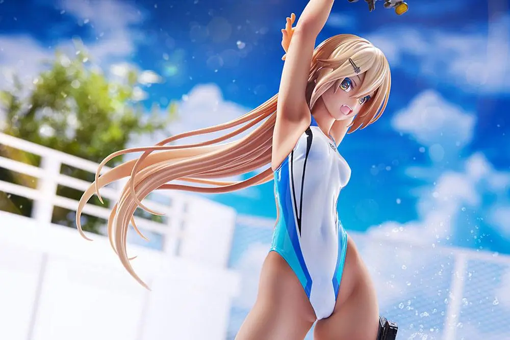 Statuie PVC Arms Note 1/7 Kouhai-chan of the Swim Club Blue Line Swimsuit Ver. 29 cm poza produsului