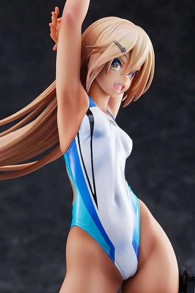 Statuie PVC Arms Note 1/7 Kouhai-chan of the Swim Club Blue Line Swimsuit Ver. 29 cm poza produsului