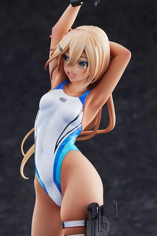 Statuie PVC Arms Note 1/7 Kouhai-chan of the Swim Club Blue Line Swimsuit Ver. 29 cm poza produsului