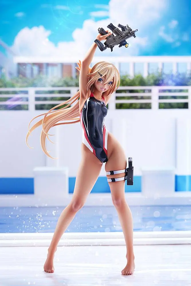 Statuie PVC 1/7 Kouhai-chan of the Swim Club Red Line Swimsuit Ver. 29 cm poza produsului