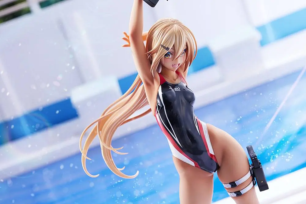 Statuie PVC 1/7 Kouhai-chan of the Swim Club Red Line Swimsuit Ver. 29 cm poza produsului