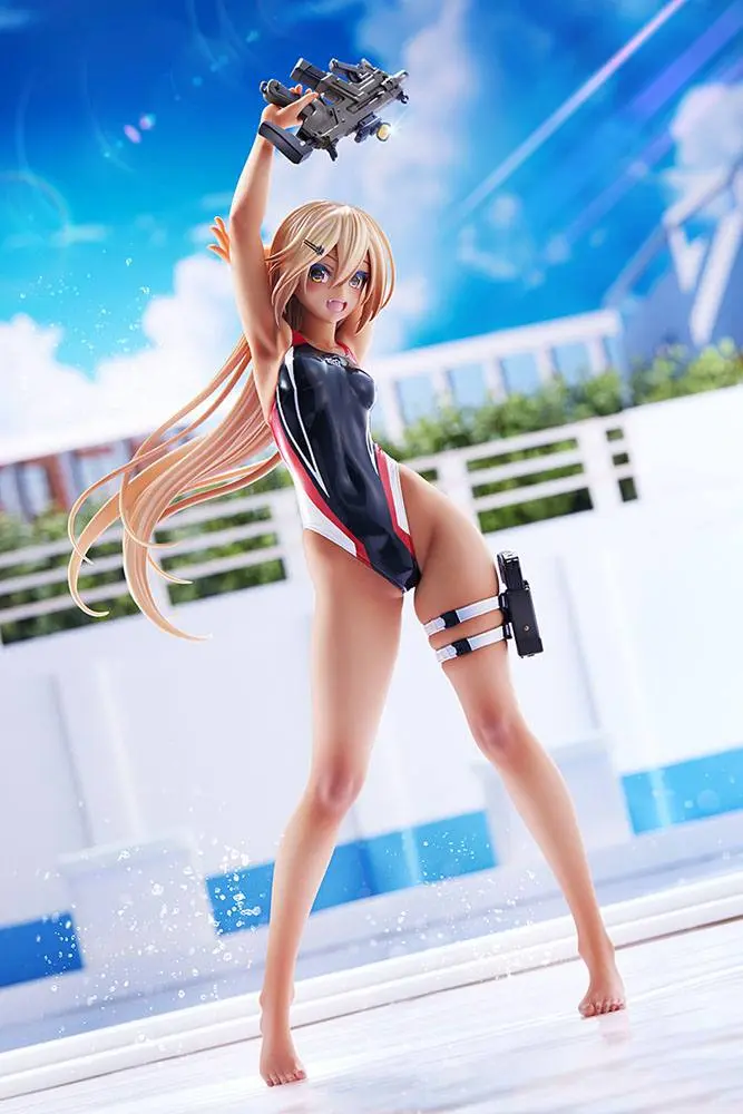 Statuie PVC 1/7 Kouhai-chan of the Swim Club Red Line Swimsuit Ver. 29 cm poza produsului