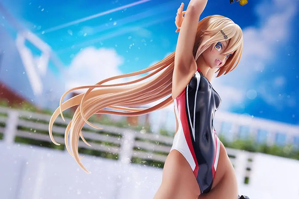 Statuie PVC 1/7 Kouhai-chan of the Swim Club Red Line Swimsuit Ver. 29 cm poza produsului