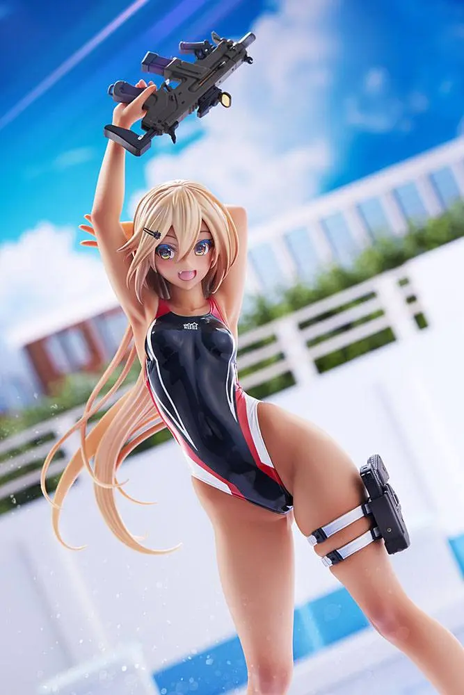 Statuie PVC 1/7 Kouhai-chan of the Swim Club Red Line Swimsuit Ver. 29 cm poza produsului