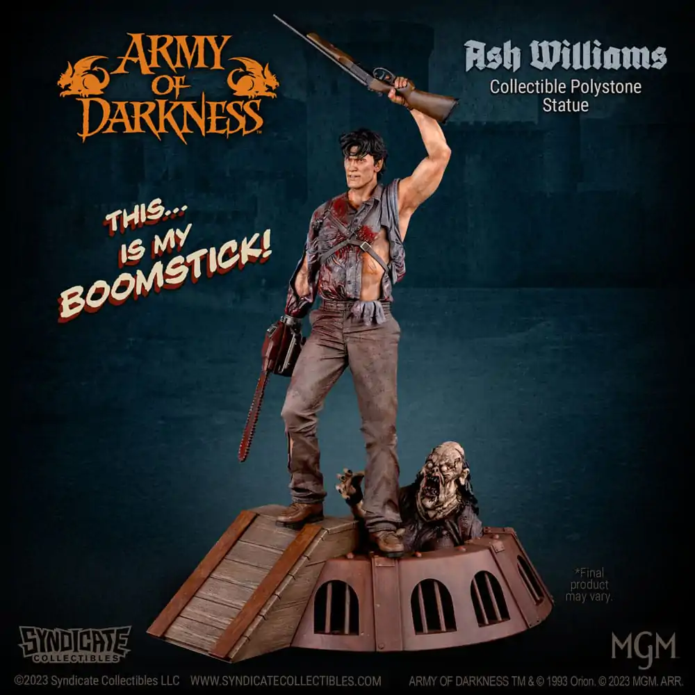 Army of Darkness Statuie 1/10 Ash Williams 28 cm poza produsului