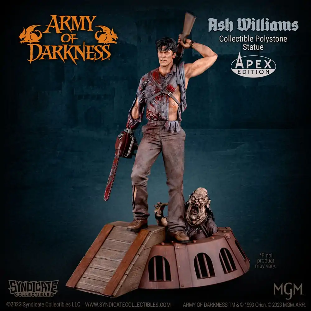 Army of Darkness Statuie 1/10 Ash Williams 28 cm poza produsului