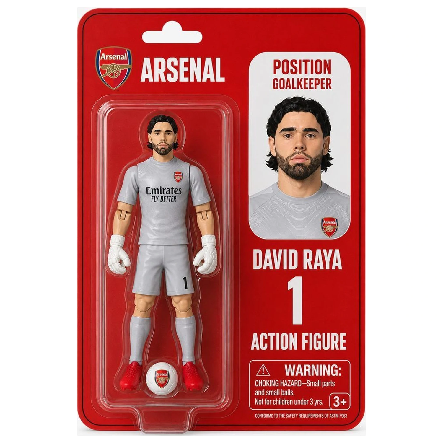 Arsenal David Raya Action figure 10 cm poza produsului