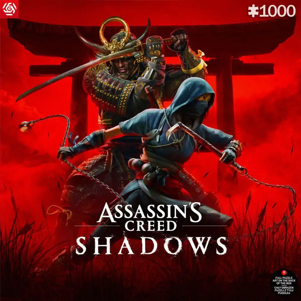 Assassin's Creed Shadows Naoe & Yasuek Puzzle (1000 piese) poza produsului