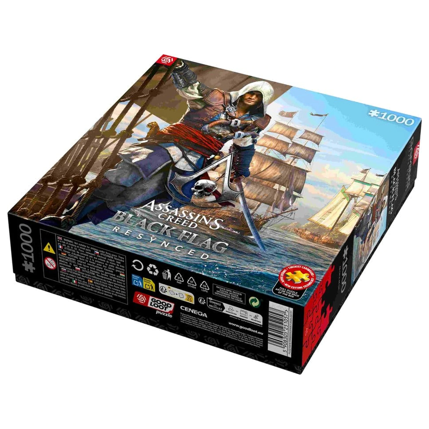 Assassin's Creed Black Flag Resynced Puzzle (1000 piese) poza produsului