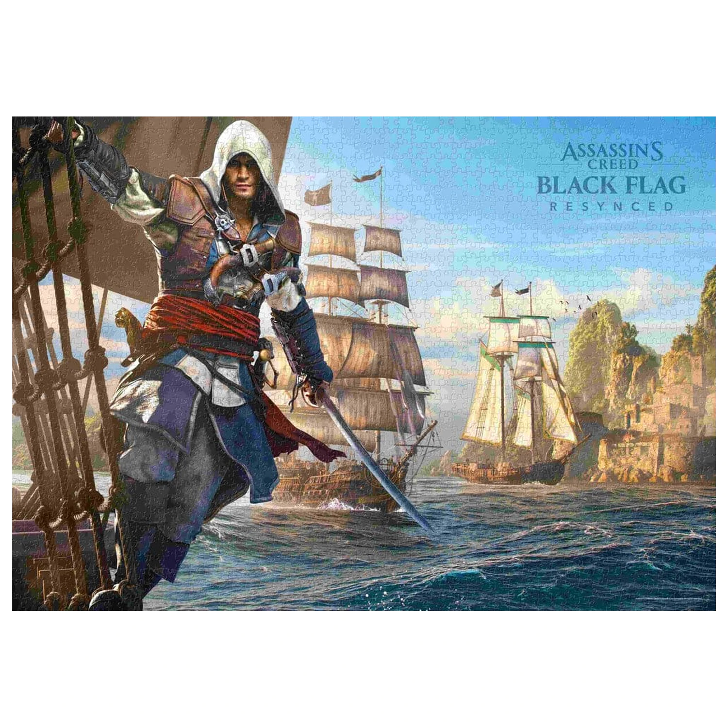 Assassin's Creed Black Flag Resynced Puzzle (1000 piese) poza produsului