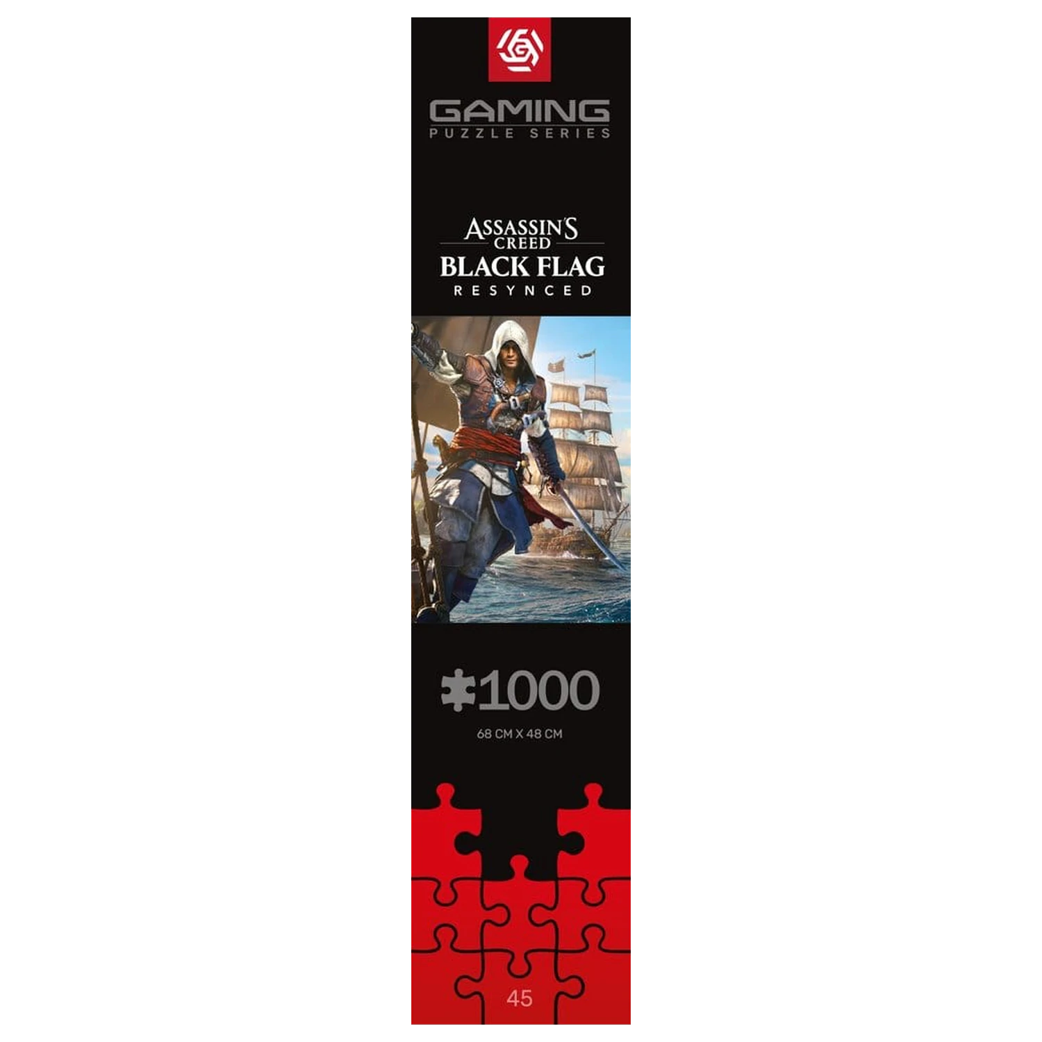 Assassin's Creed Black Flag Resynced Puzzle (1000 piese) poza produsului