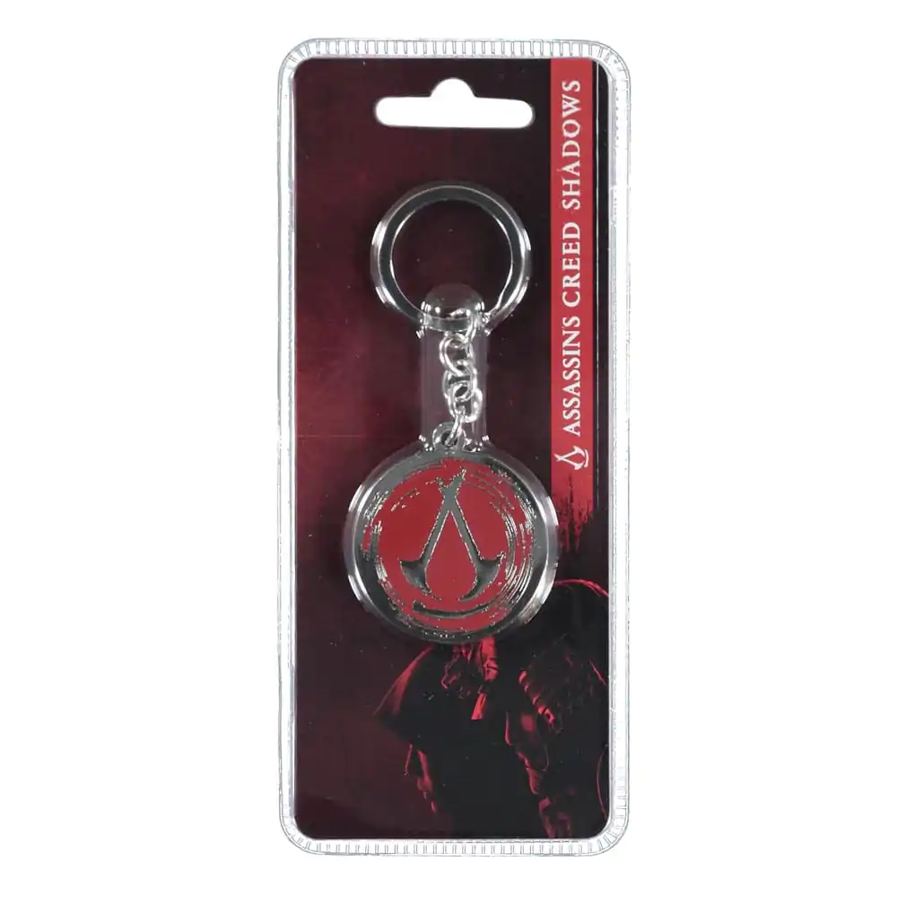Assassin´s Creed Shadows Breloc Metalic Logo Rotund poza produsului