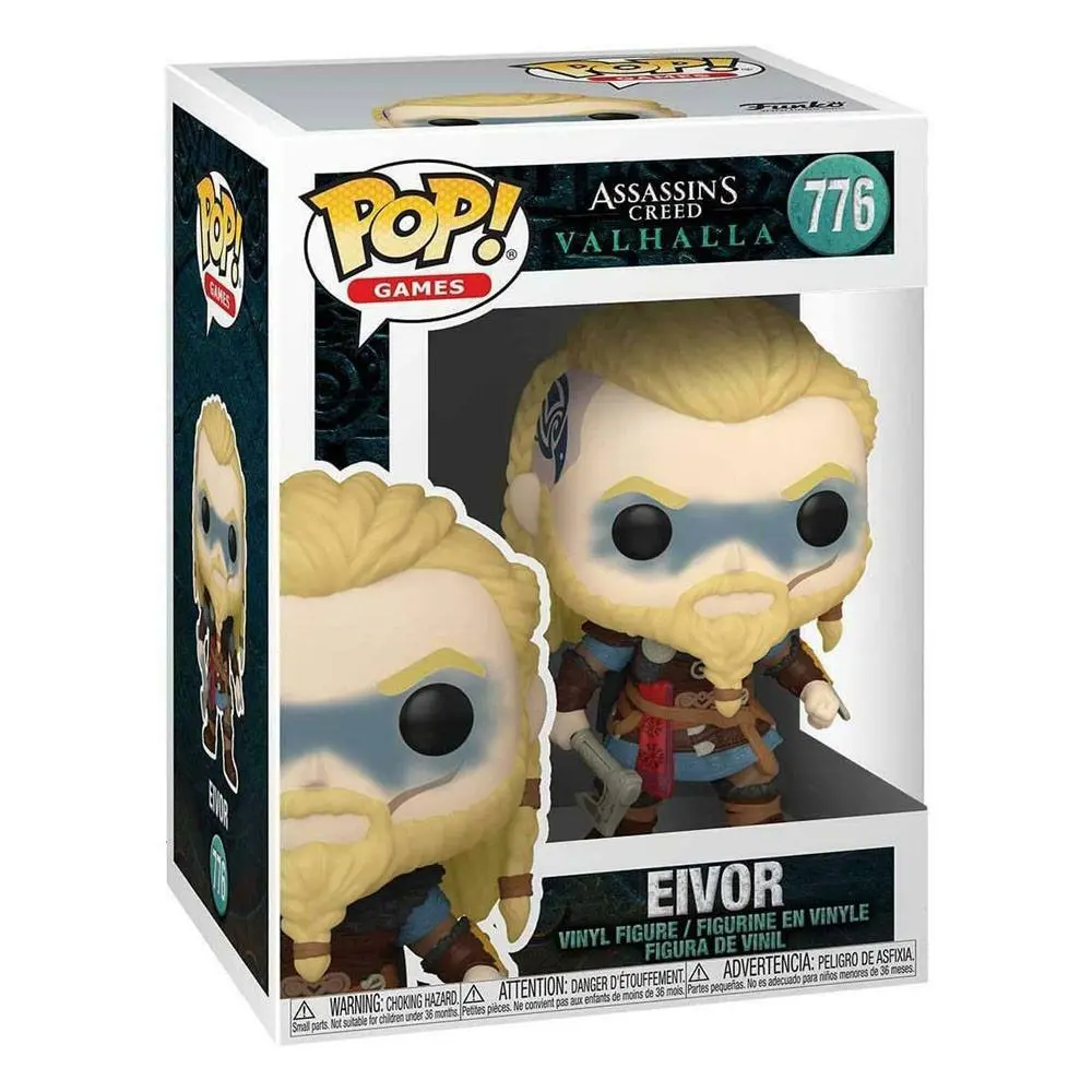 Assassins Creed Valhalla POP! Games Figurina Vinyl Eivor 9 cm poza produsului