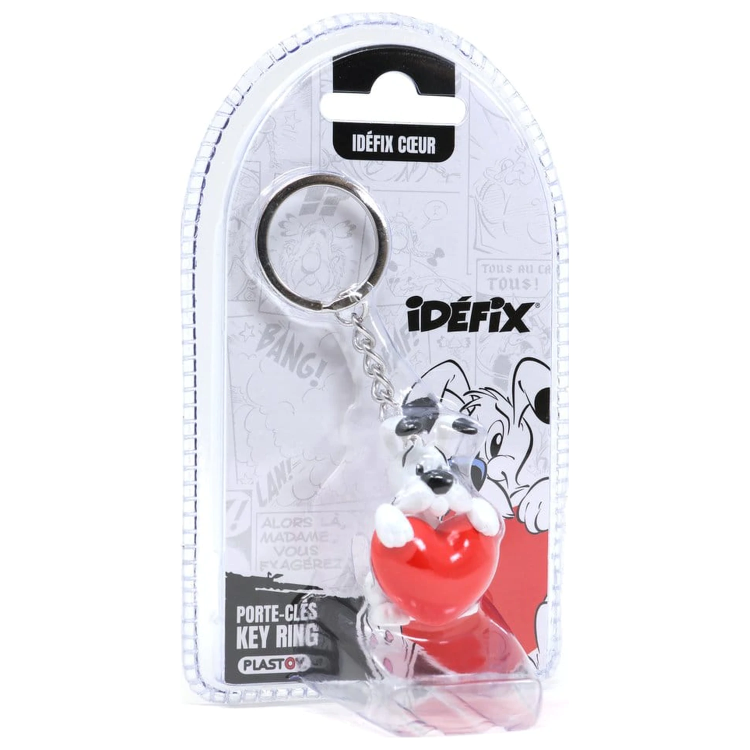 Asterix Breloc Dogmatix Red Heart (Blister) poza produsului