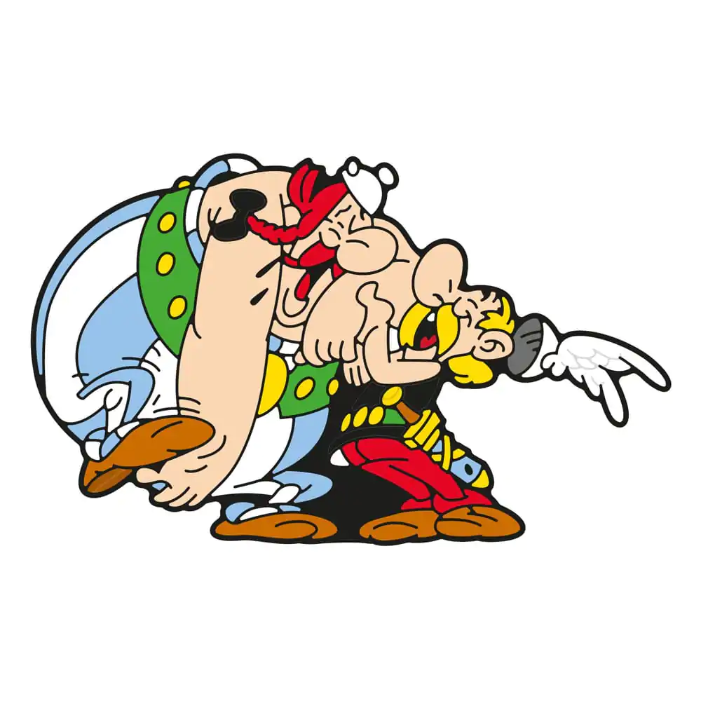 Magnet de frigider Asterix Asterix & Obelix Laughing 6 cm poza produsului