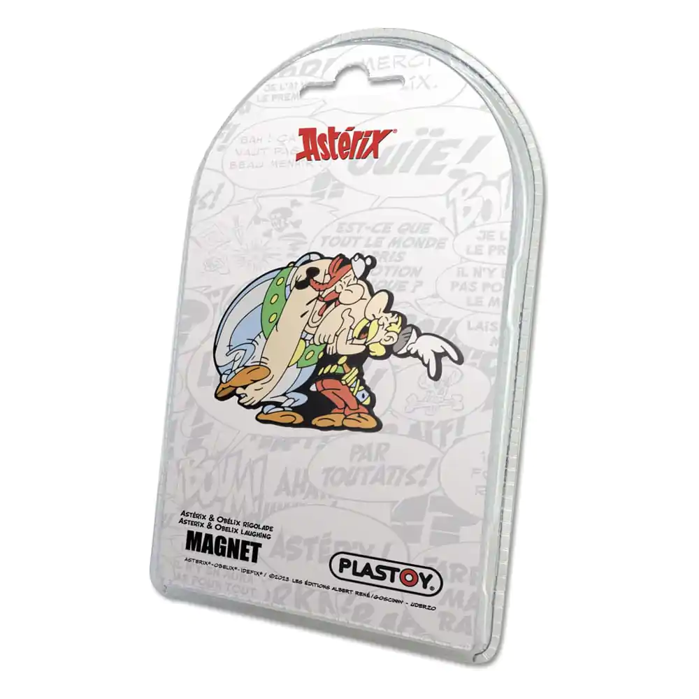 Magnet de frigider Asterix Asterix & Obelix Laughing 6 cm poza produsului