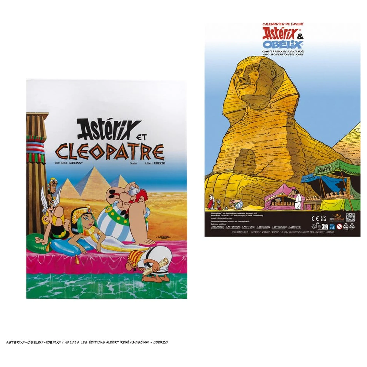 Asterix & Obelix Advent Calendar Asterix & Cleopatra 2026 poza produsului