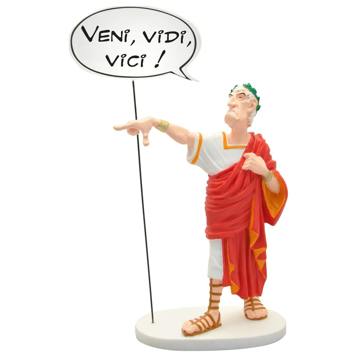 Statuie Asterix & Obelix Cesar 19cm poza produsului