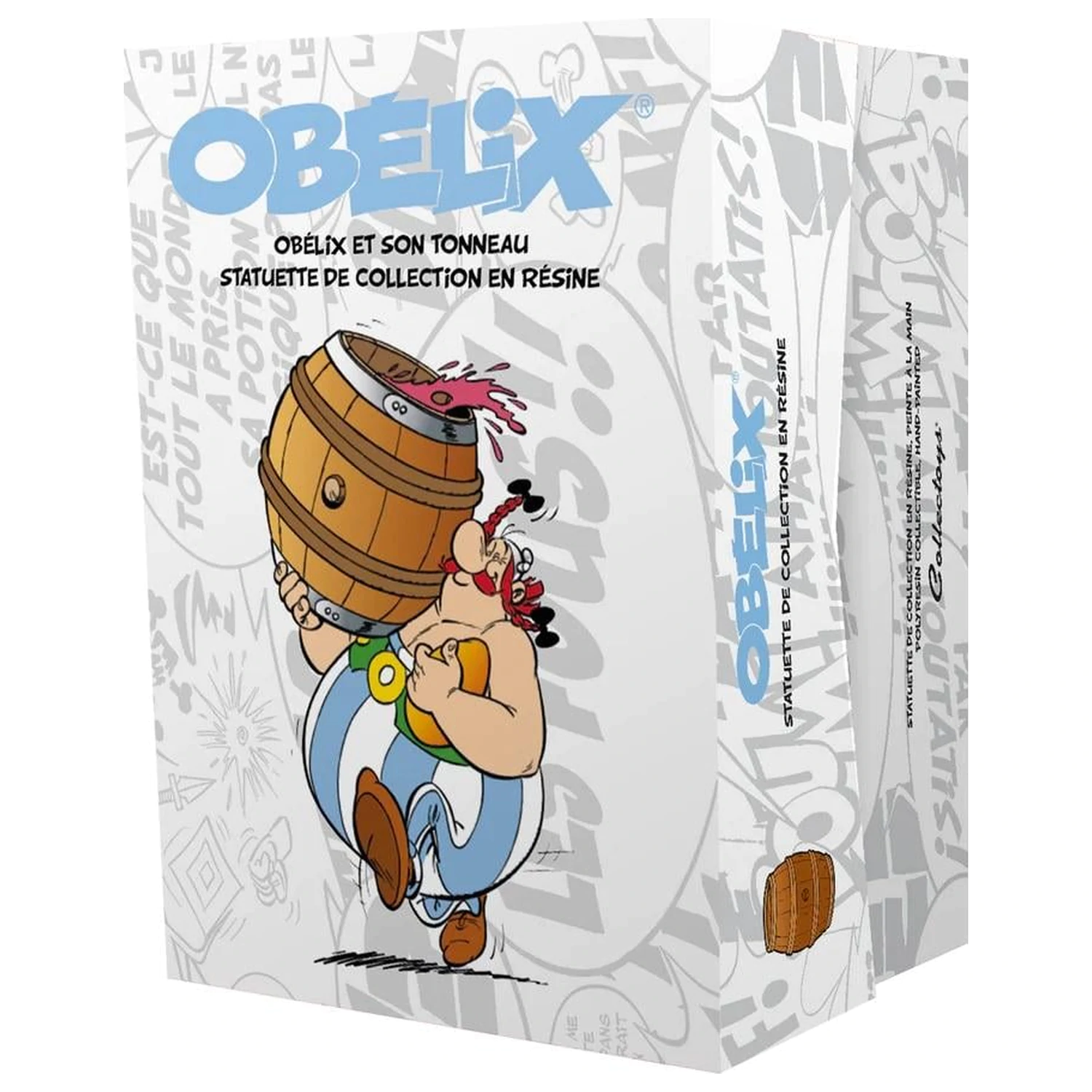 Asterix & Obelix Obelix incarcand un butoi Statuie 25cm poza produsului