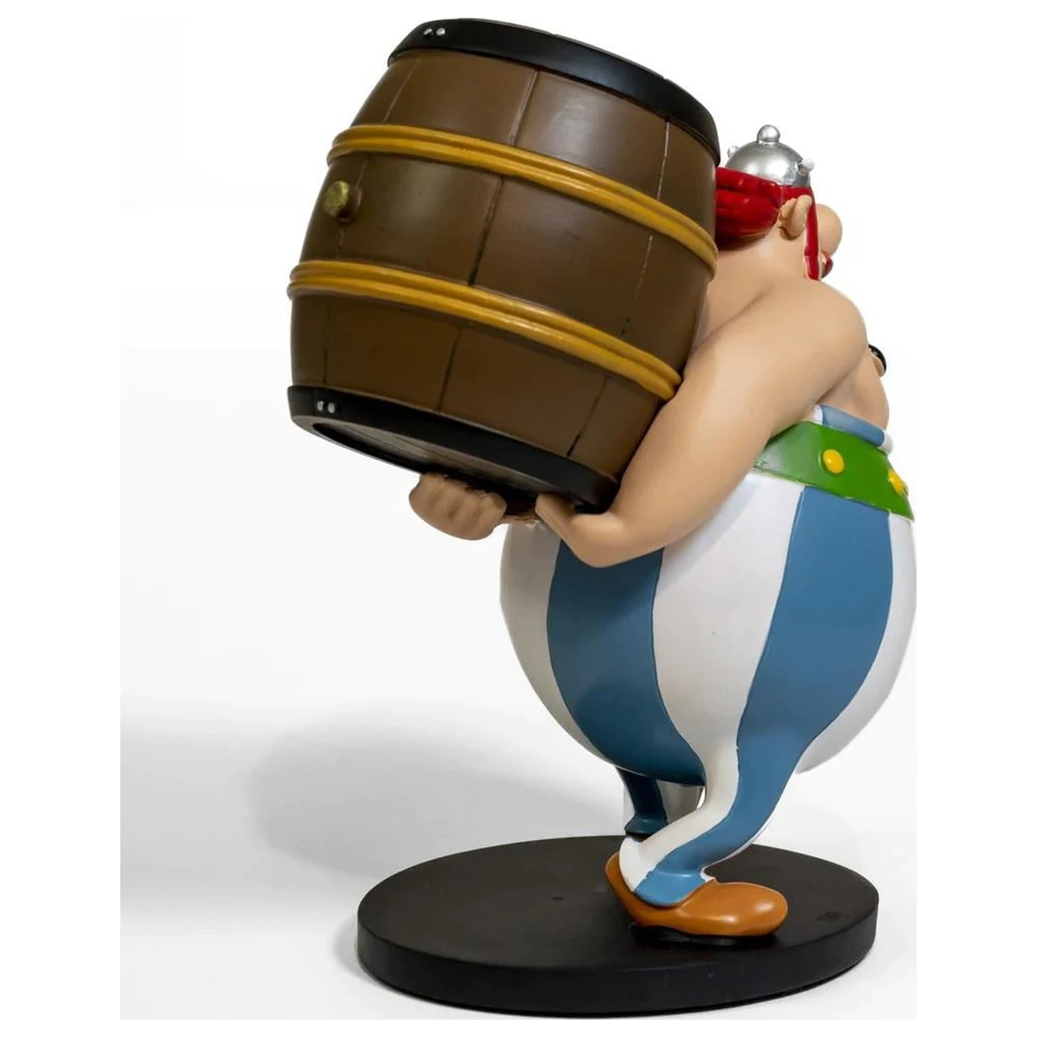 Asterix & Obelix Obelix incarcand un butoi Statuie 25cm poza produsului