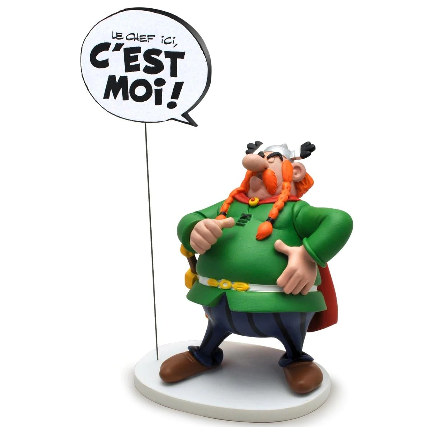 Statueta Asterix & Obelix Vitalstatistix Le chef ici c'est moi 18 cm poza produsului