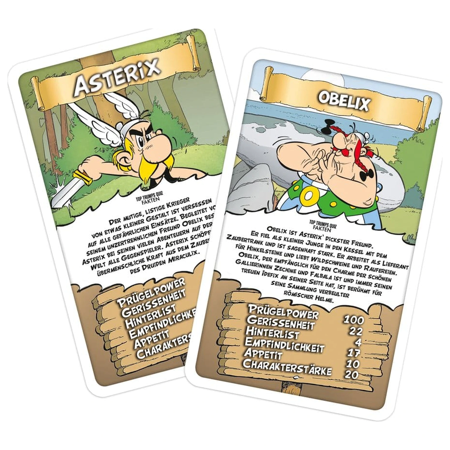 Asterix Card Game Top Trumps Editia Germana poza produsului