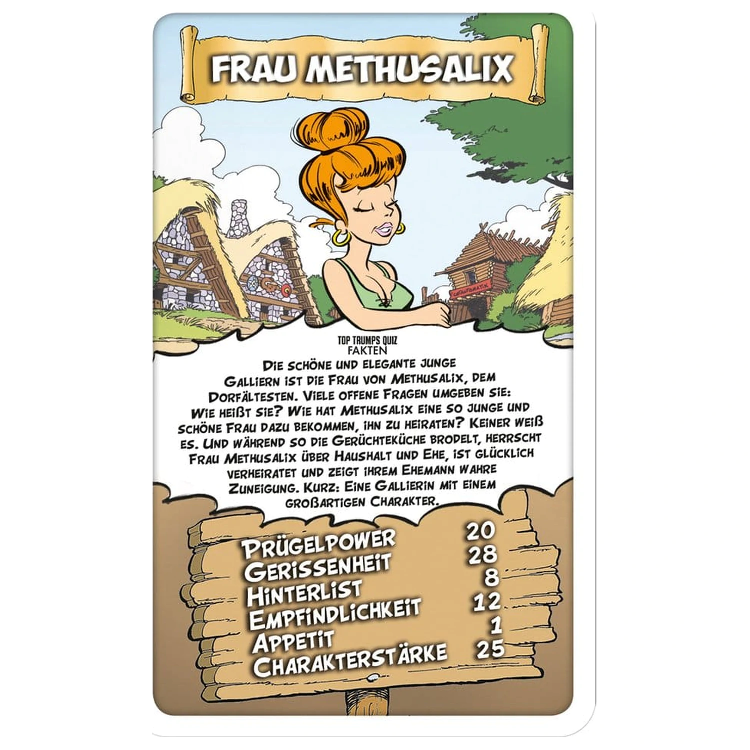 Asterix Card Game Top Trumps Editia Germana poza produsului