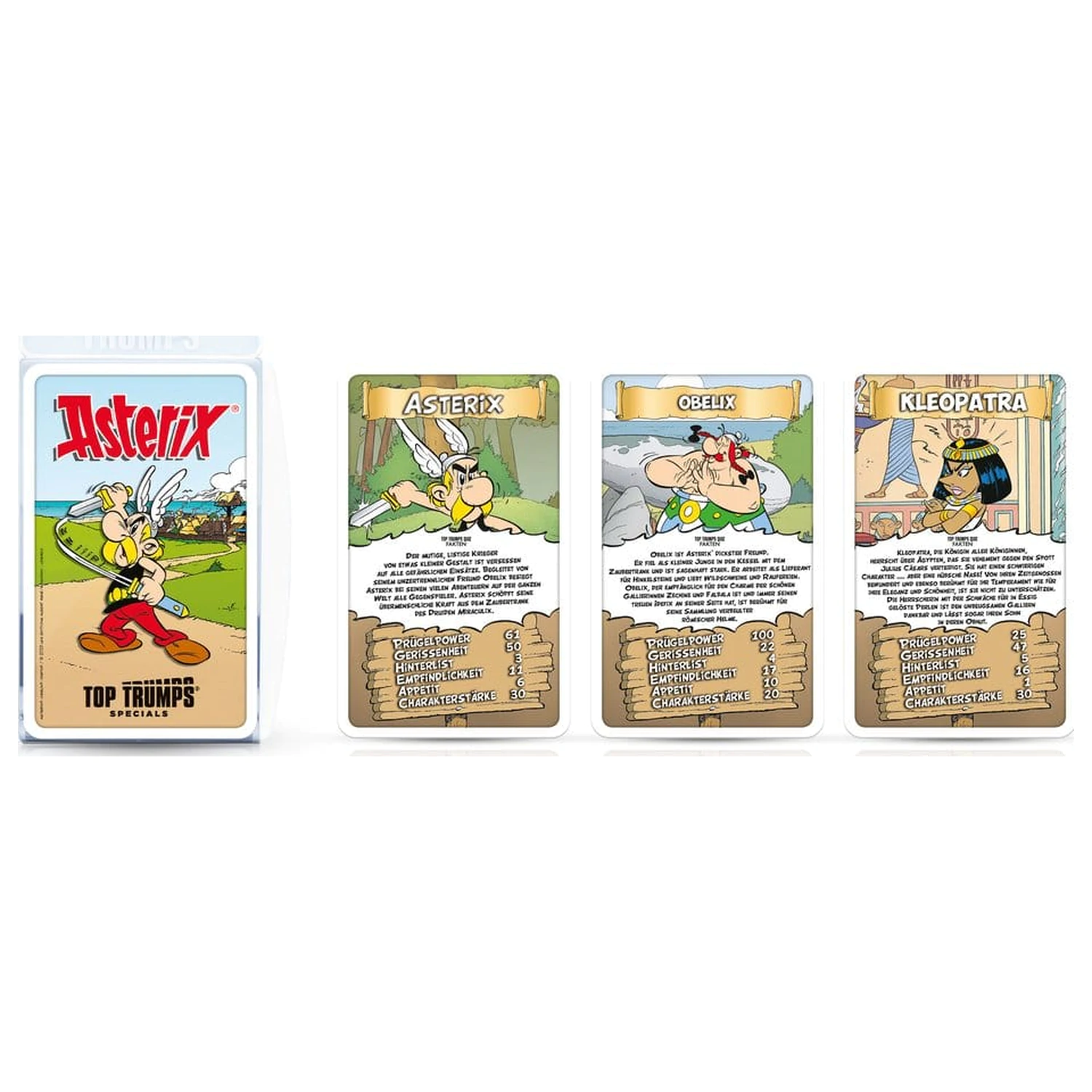 Asterix Card Game Top Trumps Editia Germana poza produsului