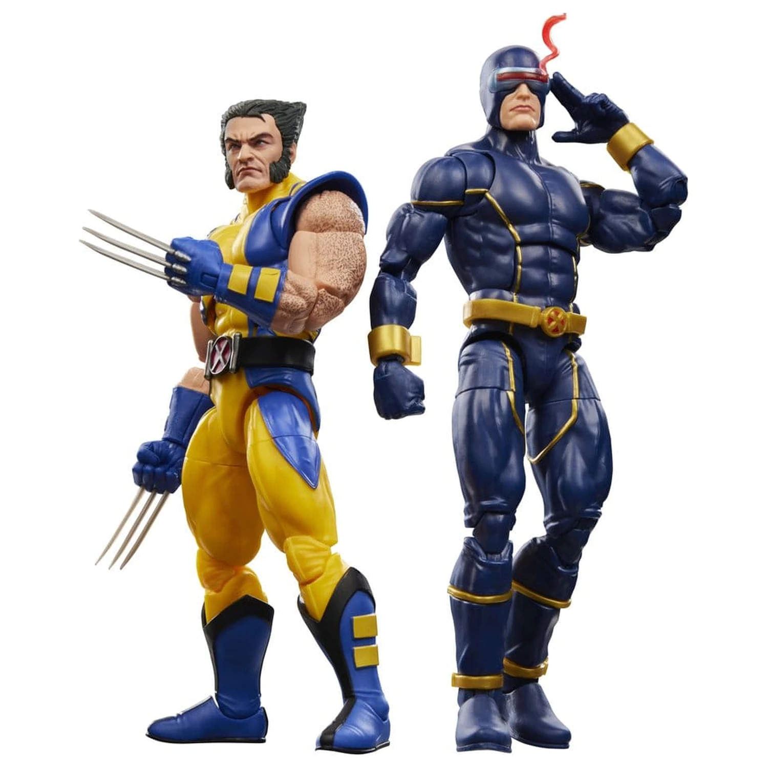 Pachet de 2 figurine de actiune Astonishing X-Men Marvel Legends Cyclops si Wolverine 15 cm poza produsului