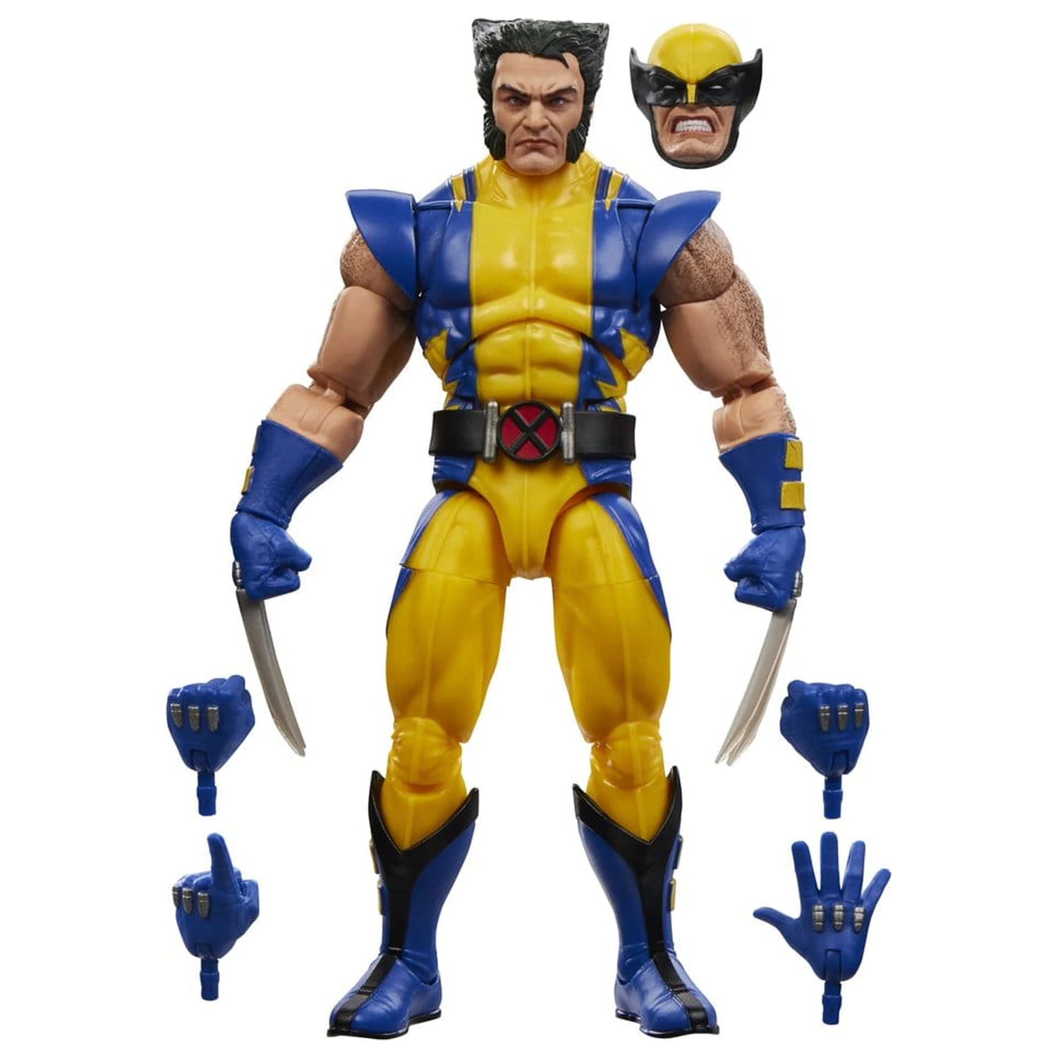 Pachet de 2 figurine de actiune Astonishing X-Men Marvel Legends Cyclops si Wolverine 15 cm poza produsului