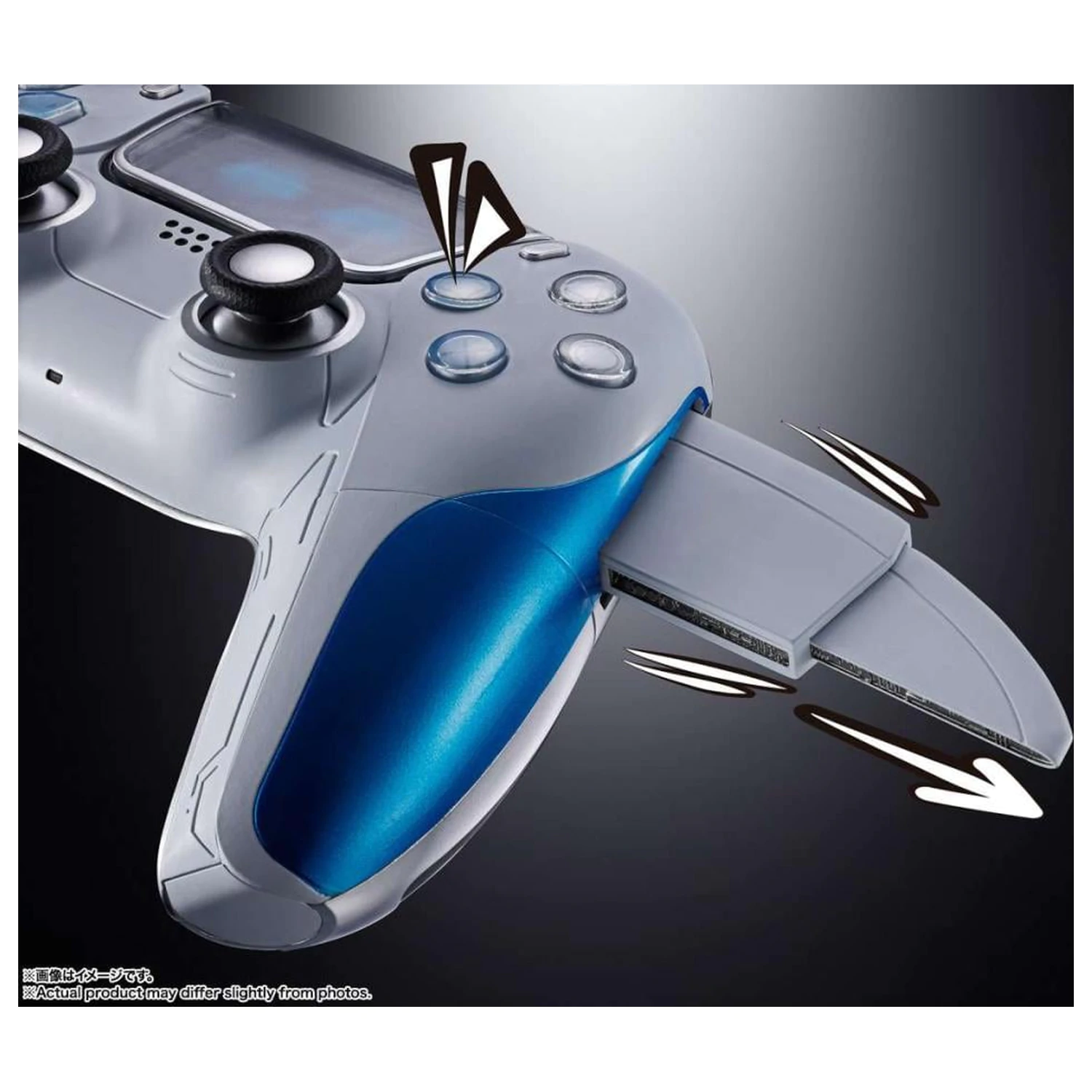 ASTRO BOT Astro Bot si Dual Speeder Figurina Chogokin 16 cm poza produsului