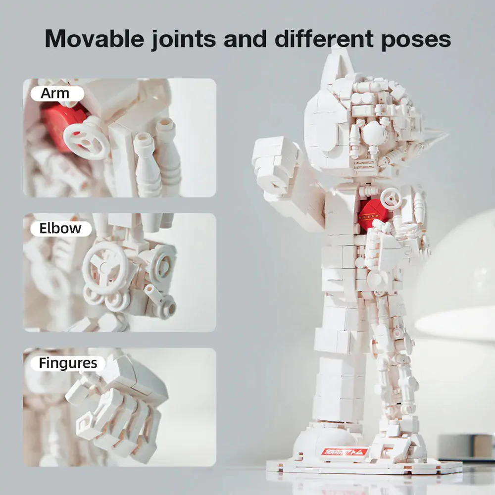 Astro Boy Artitst Perspective Machine Kit de construcție Astro Boy 1250 piese poza produsului