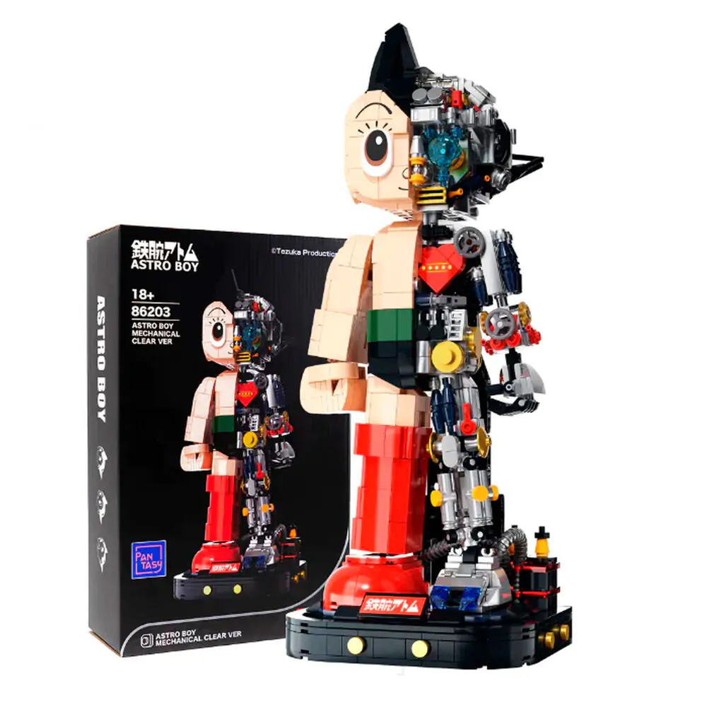 Astro Boy - Kit de construcție mecanică clară Astro Boy 1250 buc poza produsului