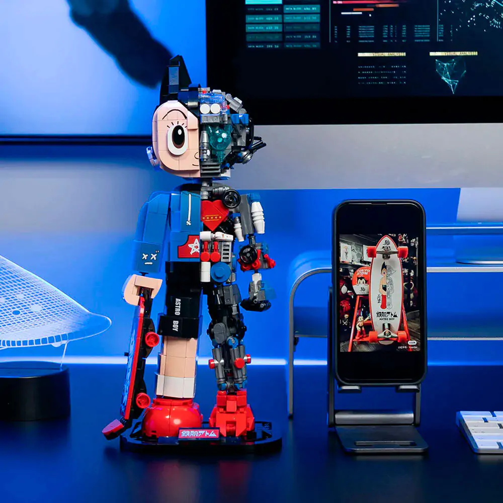 Astro Boy the Skateboar Set de construcție Astro Boy 1117 piese poza produsului
