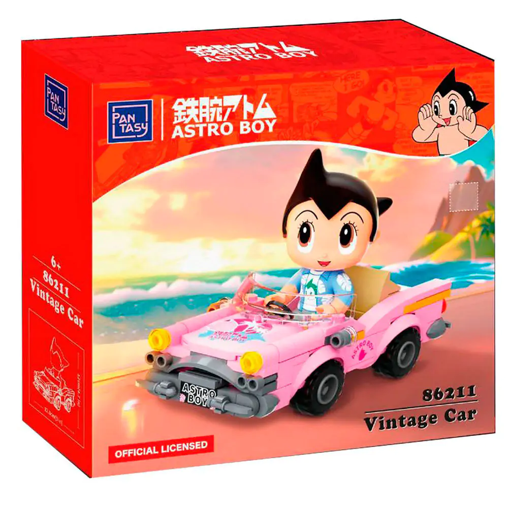 Astro Boy Vintage Car Kit de construcție Astro Boy 130 piese poza produsului