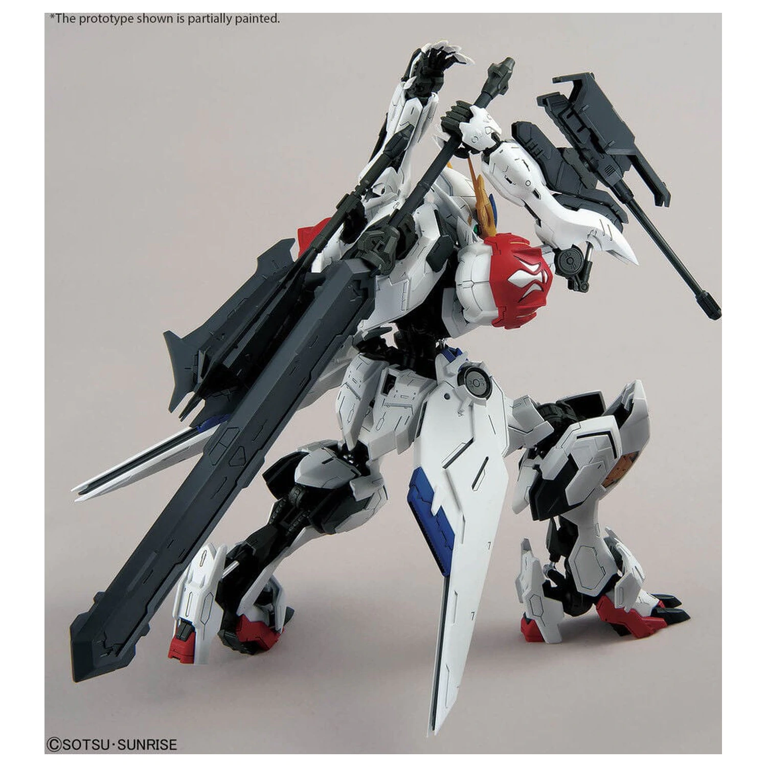 ASW-G-08 Gundam Barbatos Lupus trusa de model MG 1/100 poza produsului