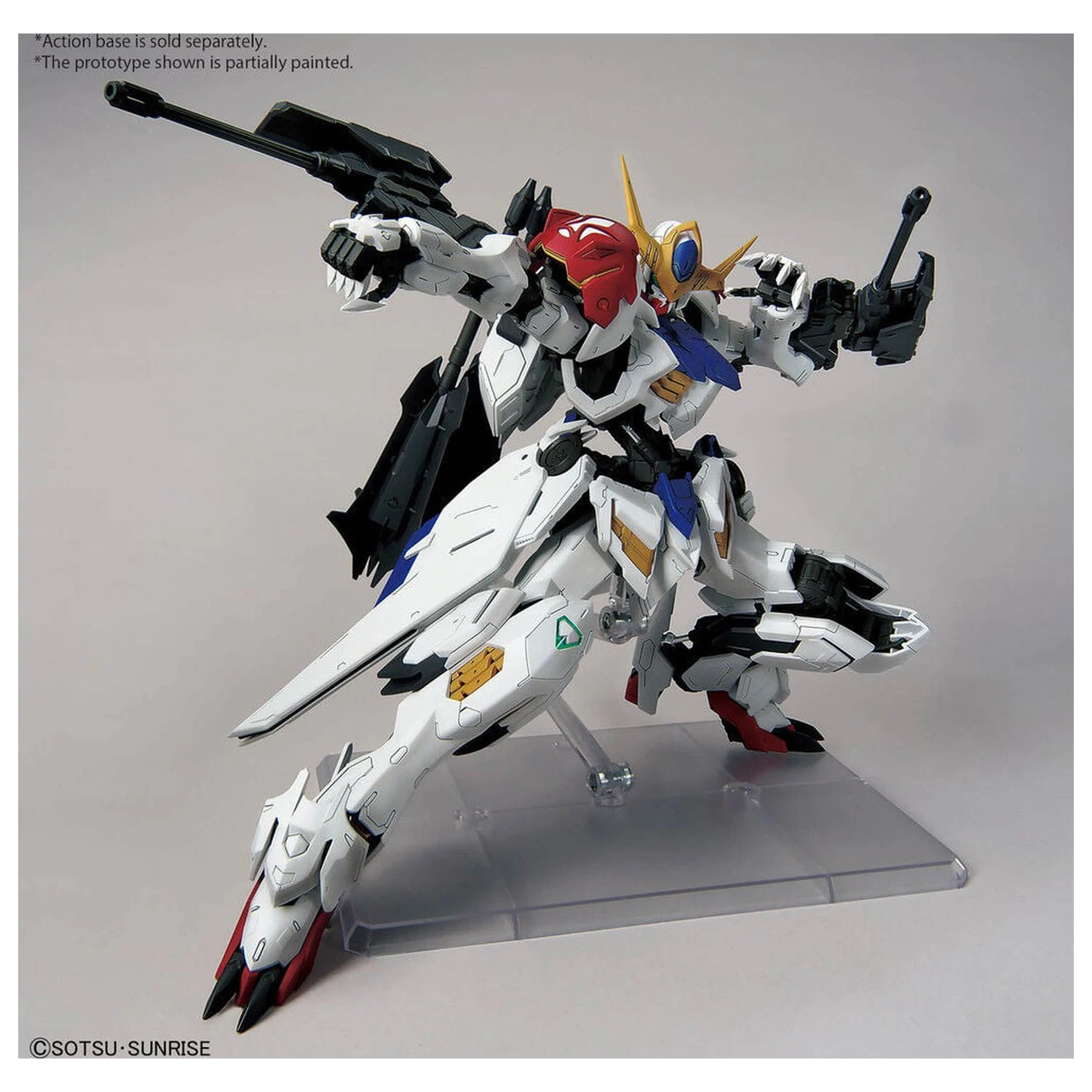 ASW-G-08 Gundam Barbatos Lupus trusa de model MG 1/100 poza produsului
