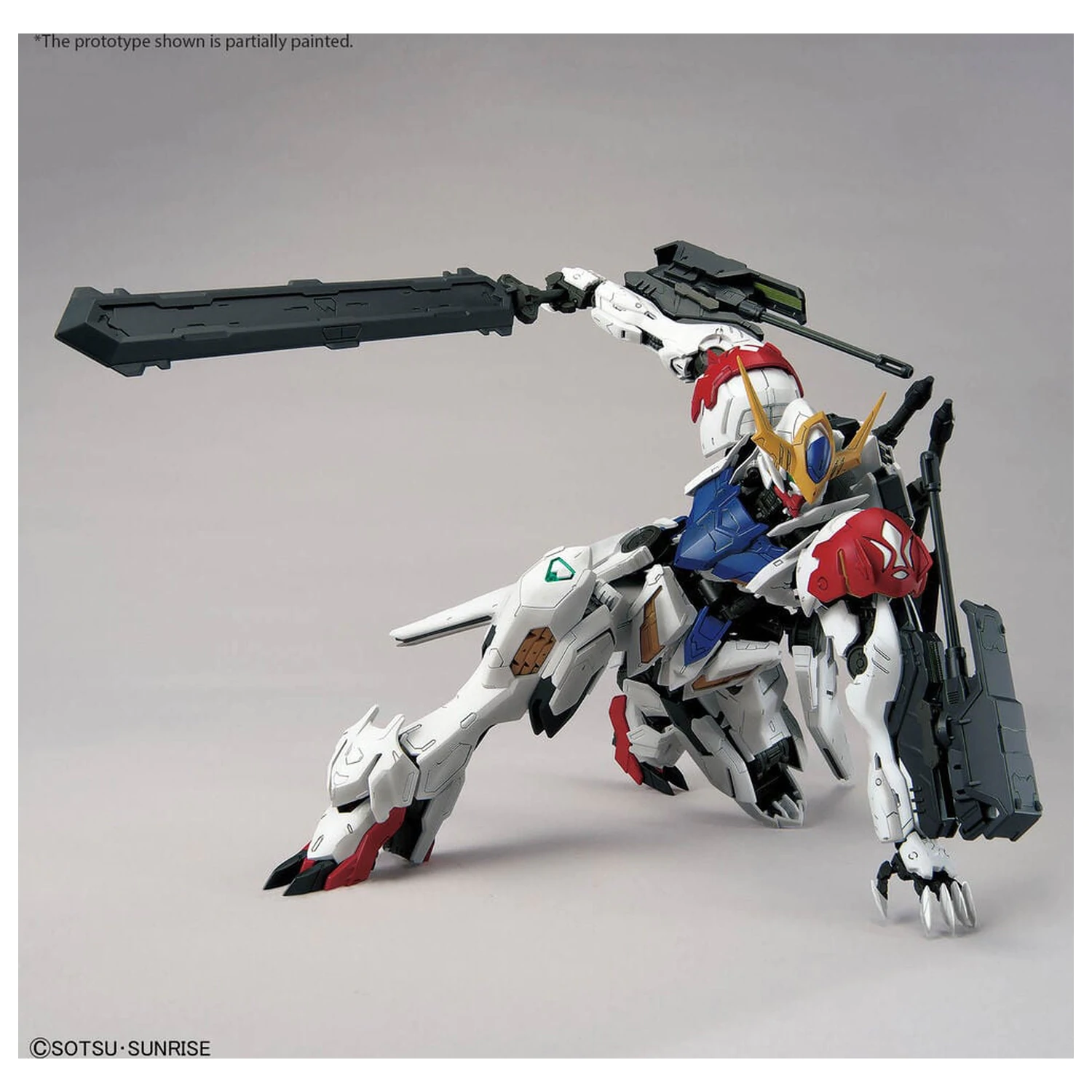 ASW-G-08 Gundam Barbatos Lupus trusa de model MG 1/100 poza produsului
