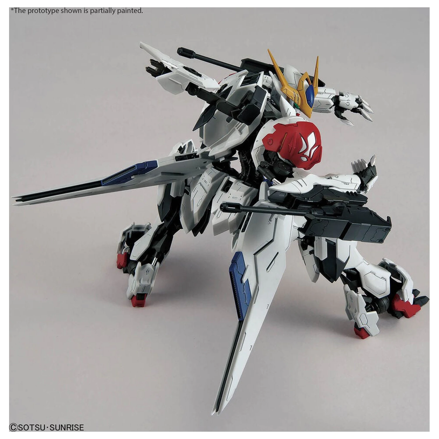 ASW-G-08 Gundam Barbatos Lupus trusa de model MG 1/100 poza produsului