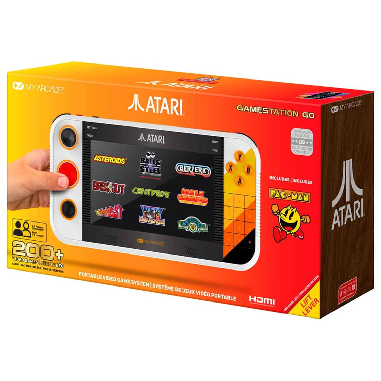 Atari Portabil Sistem de Gaming Gamestation Go poza produsului