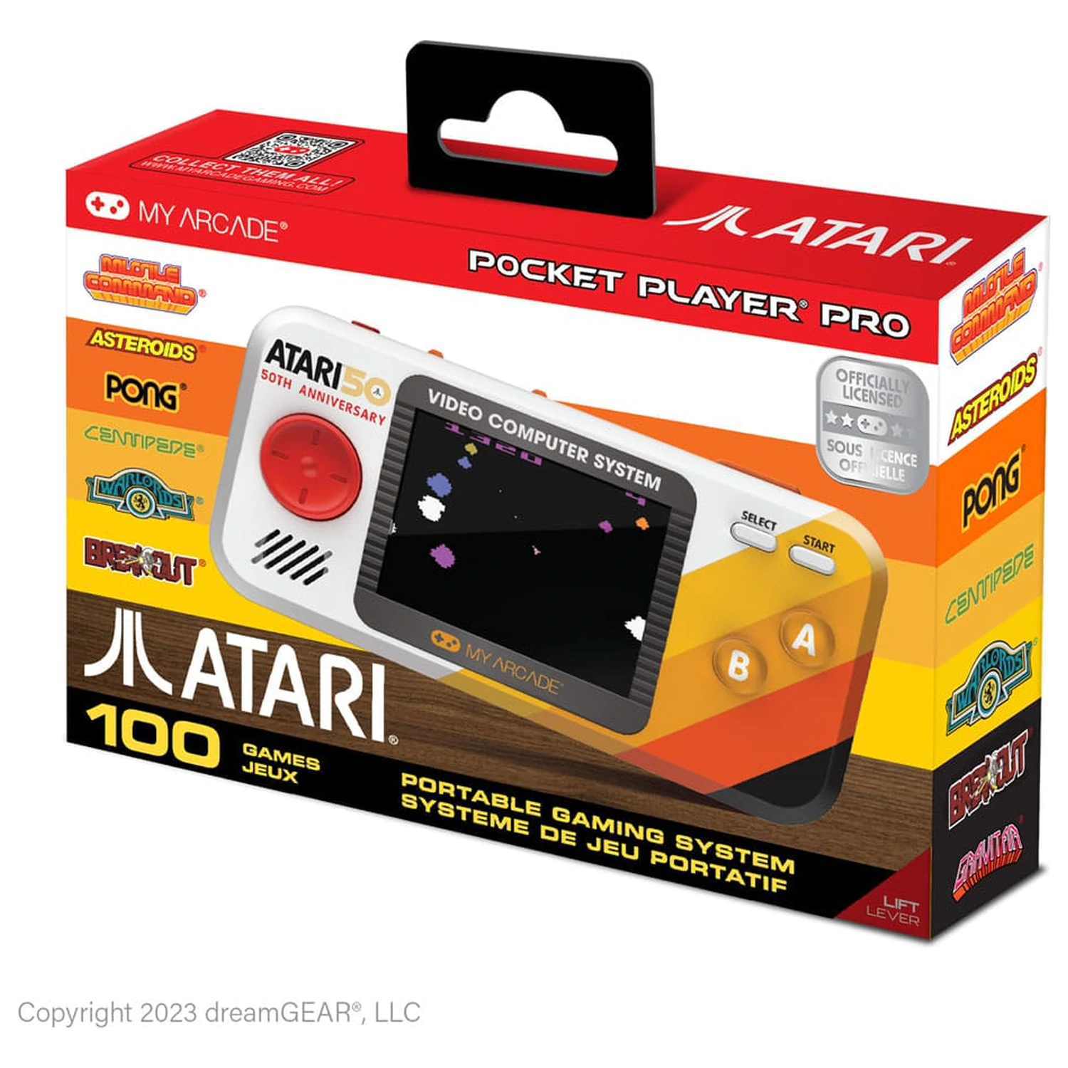 Atari Sistem Portabil de Jocuri Pocket Player Pro poza produsului
