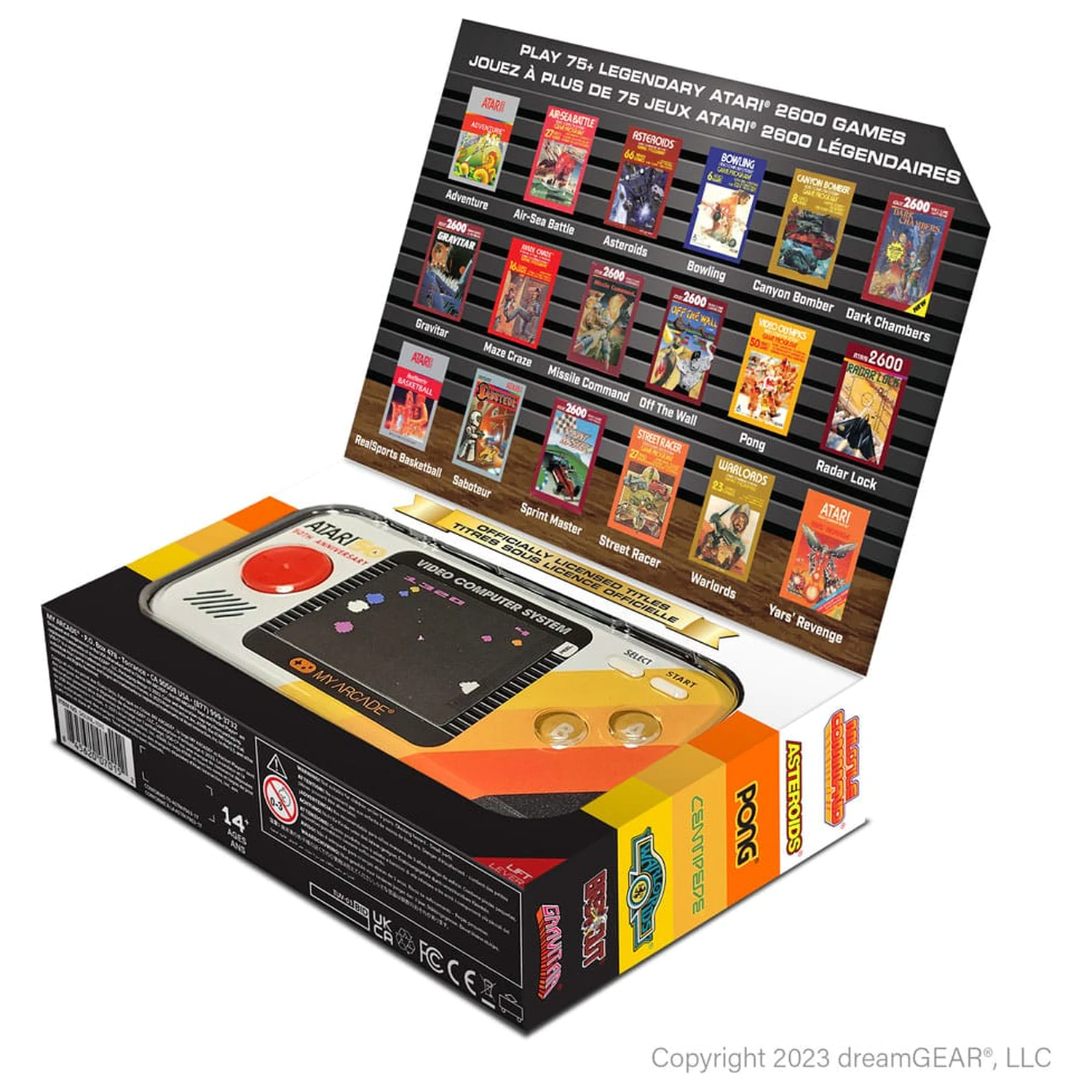 Atari Sistem Portabil de Jocuri Pocket Player Pro poza produsului
