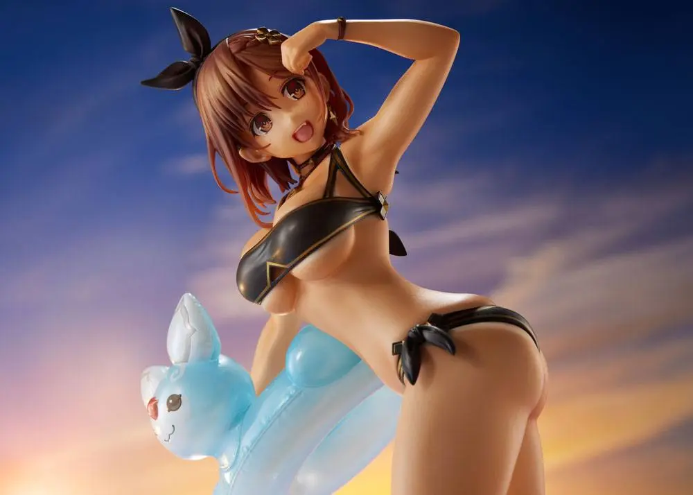 Atelier Ryza 2 Lost Legends & The Secret Fairy Statuie PVC 1/6 Ryza Black Swimwear Tanned Ver. 27 cm poza produsului