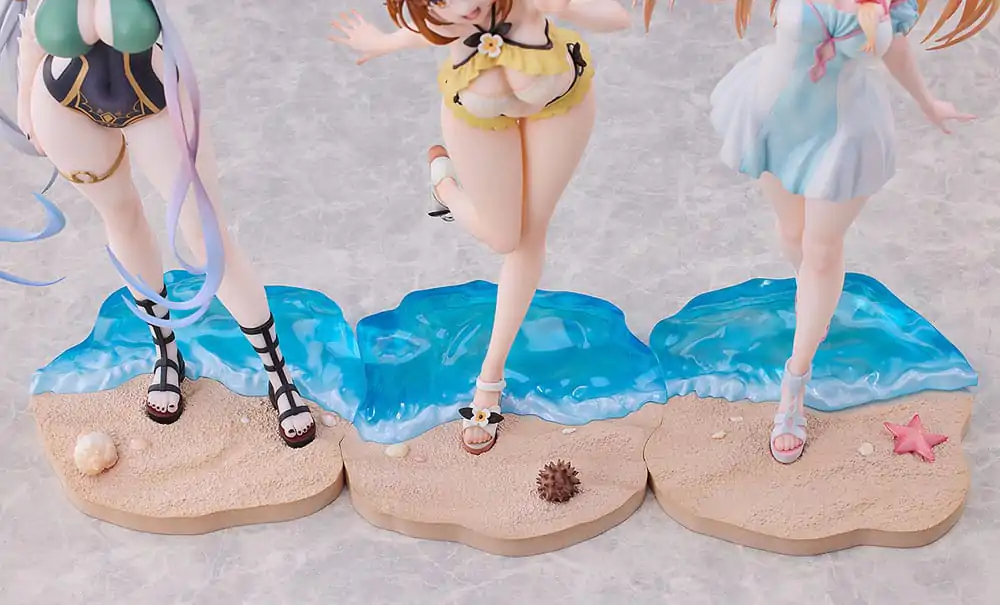 Atelier Ryza: Ever Darkness & the Secret Hideout PVC Statues Set de 3 statui 1/7 Ryza, Klaudia, Lila: Swimsuit Ver. poza produsului
