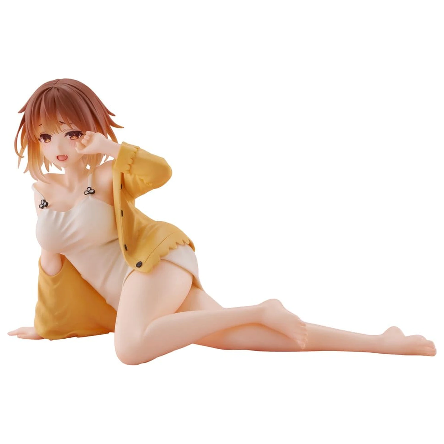 Atelier Ryza: Ever Darkness & the Secret Hideout Desktop Drăguță Figurina PVC Ryza (Versiunea în Pijama) Reissue 13 cm poza produsului