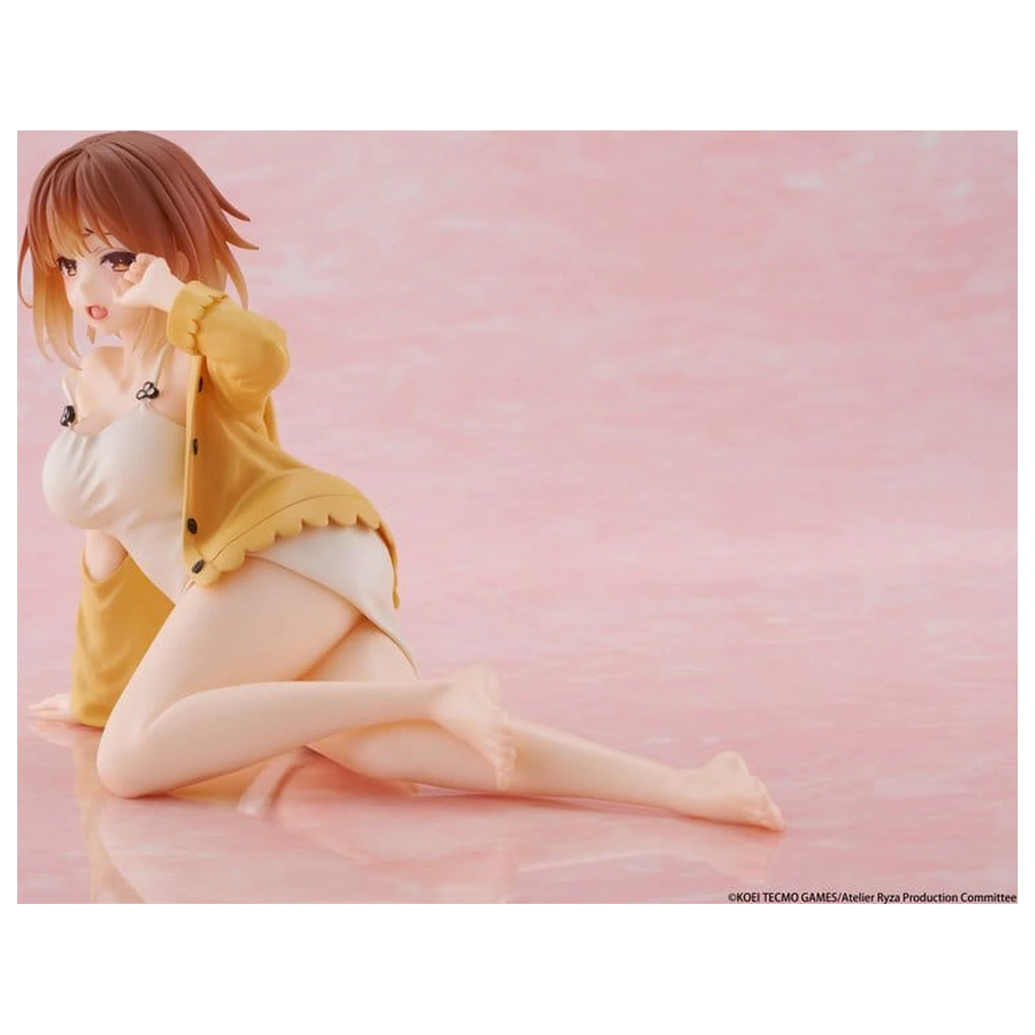 Atelier Ryza: Ever Darkness & the Secret Hideout Desktop Drăguță Figurina PVC Ryza (Versiunea în Pijama) Reissue 13 cm poza produsului