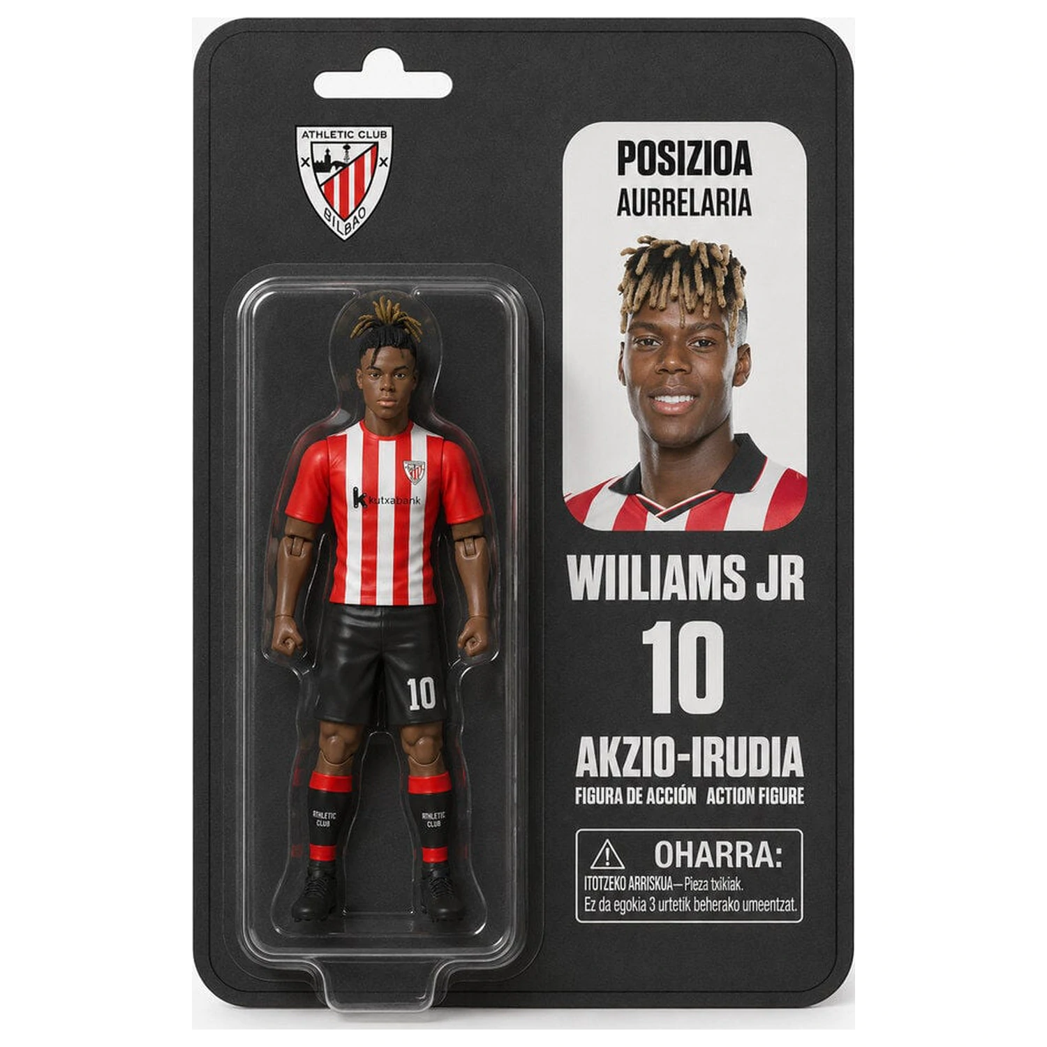 Athletic Club Bilbao Williams Jr figurina de actiune 10cm poza produsului