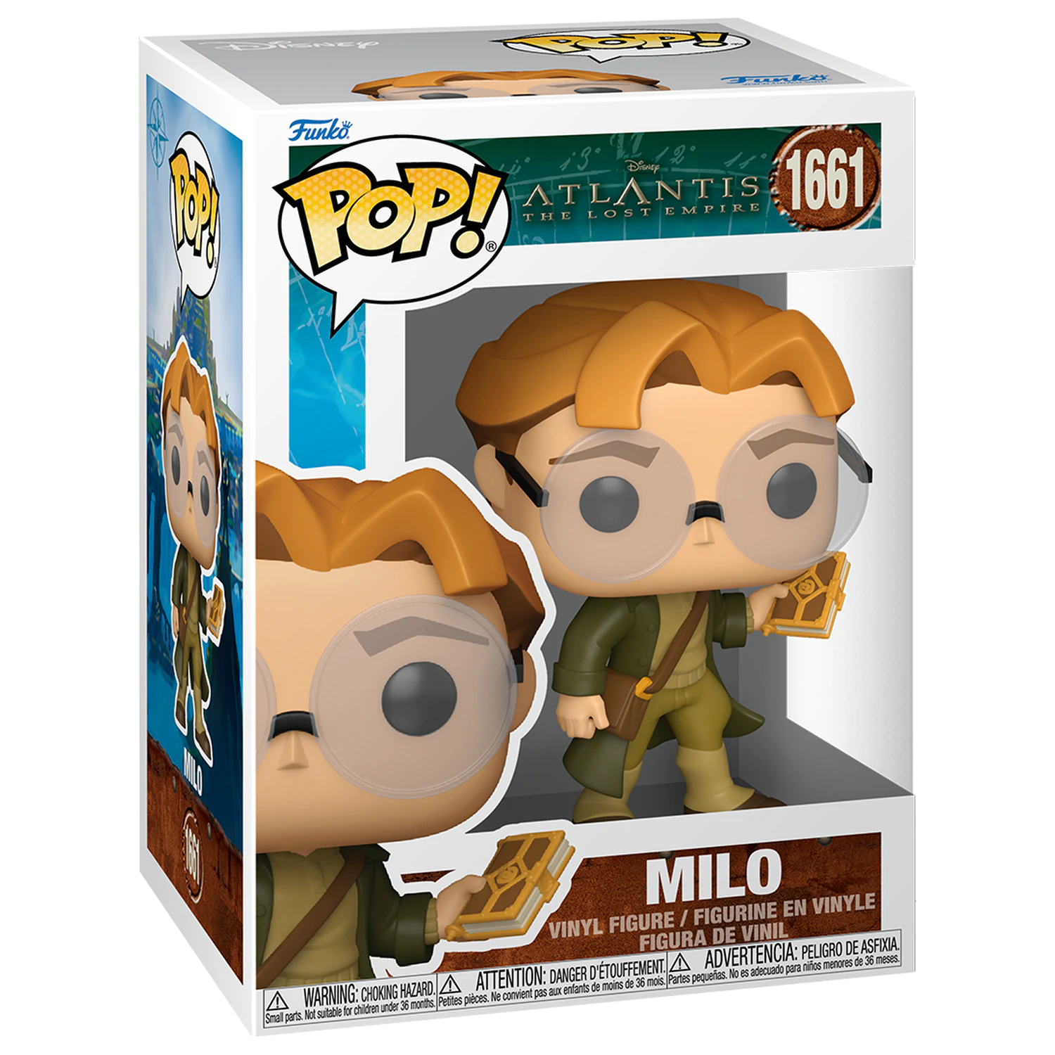 Atlantis: The Lost Empire Funko POP! Figura de vinil Milo 9 cm poza produsului